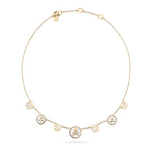 Laden Sie das Bild in den Galerie-Viewer, Philipp Plein Damen Kette Halskette Edelstahl IP Gold PLEIN MINI LOGO PJ2EA10NU