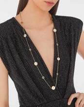 Laden Sie das Bild in den Galerie-Viewer, Philipp Plein Damen Kette Halskette Edelstahl IP Gold PLEIN MINI LOGO PJ2EA11NU