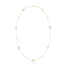 Laden Sie das Bild in den Galerie-Viewer, Philipp Plein Damen Kette Halskette Edelstahl IP Gold PLEIN MINI LOGO PJ2EA11NU