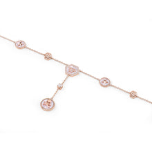 Laden Sie das Bild in den Galerie-Viewer, Philipp Plein Damen Kette Halskette Edelstahl Rose PLEIN MINI LOGO PJ2EA16NU