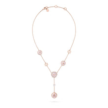 Laden Sie das Bild in den Galerie-Viewer, Philipp Plein Damen Kette Halskette Edelstahl Rose PLEIN MINI LOGO PJ2EA16NU