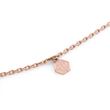 Laden Sie das Bild in den Galerie-Viewer, Philipp Plein Damen Armband Armkette Edelstahl IP Rose SLIDING $KULL PJ3EA04BU