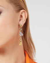 Laden Sie das Bild in den Galerie-Viewer, Philipp Plein Damen Ohrringe Ohrhänger Edelstahl IP Gold PP ELEMENTS PJ4EA05EU