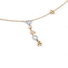 Laden Sie das Bild in den Galerie-Viewer, Philipp Plein Damen Kette Halskette Edelstahl IP Gold PP ELEMENTS PJ4EA07NU