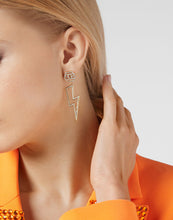 Laden Sie das Bild in den Galerie-Viewer, Philipp Plein Damen Ohrringe Ohrhänger Edelstahl IP Gold PLEIN VANITY PJ7EA02EU