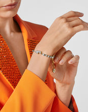 Laden Sie das Bild in den Galerie-Viewer, Philipp Plein Damen Armband Armkette Edelstahl IP Gold PLEIN VANITY PJ7EA03BU