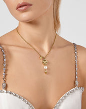 Laden Sie das Bild in den Galerie-Viewer, Philipp Plein Damen Kette Halskette Edelstahl IP Gold RHAPSODY PJ8EA05NU