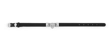 Laden Sie das Bild in den Galerie-Viewer, Philipp Plein Unisex Armband Leder Edelstahl silber PLEIN ENIGMA PJOEA01BU