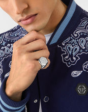 Laden Sie das Bild in den Galerie-Viewer, Philipp Plein Herren Ring Edelstahl silber PLEIN EDGE PJPEA01R