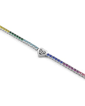 Laden Sie das Bild in den Galerie-Viewer, Philipp Plein Damen Armband Armkette Edelstahl PLEIN TENNIS ROYAL PJSEA13BU