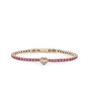 Laden Sie das Bild in den Galerie-Viewer, Philipp Plein Damen Armband Armkette Edelstahl gold PLEIN TENNIS ROYAL PJSEA14BU