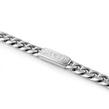 Laden Sie das Bild in den Galerie-Viewer, Philipp Plein Herren Armband Armkette Edelstahl silber GOTHIC TAG PJTEA03BL