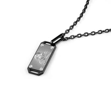 Laden Sie das Bild in den Galerie-Viewer, Philipp Plein Herren Kette Halskette Edelstahl IP Black $KULL BONES PJWEA09NU
