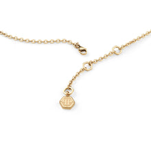 Laden Sie das Bild in den Galerie-Viewer, Philipp Plein Damen Kette Halskette Edelstahl Gold PLEIN ROCKED HEART PJZEA05NU