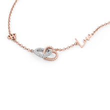 Laden Sie das Bild in den Galerie-Viewer, Philipp Plein Damen Kette Halskette Edelstahl Rose PLEIN ROCKED HEART PJZEA13NU