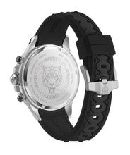Laden Sie das Bild in den Galerie-Viewer, Plein Sport Herren Uhr Chronograph Analog Quarz WARRIOR TECH PS6BA0124 Silikon