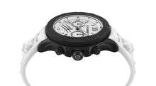 Laden Sie das Bild in den Galerie-Viewer, Plein Sport Herren Uhr Chronograph Analog Quarz WARRIOR TECH PS6BA0224 Silikon