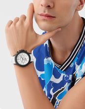 Laden Sie das Bild in den Galerie-Viewer, Plein Sport Herren Uhr Chronograph Analog Quarz WARRIOR TECH PS6BA0224 Silikon