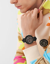 Laden Sie das Bild in den Galerie-Viewer, Plein Sport Herren Uhr Chronograph Analog Quarz WARRIOR TECH PS6BA0524 Silikon