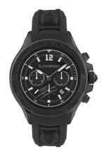 Laden Sie das Bild in den Galerie-Viewer, Plein Sport Herren Uhr Chronograph Analog Quarz WARRIOR TECH PS6BA1024 Silikon
