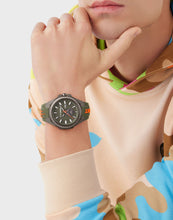 Laden Sie das Bild in den Galerie-Viewer, Plein Sport Herren Uhr Analog Quarz TIGERMASTER PS7BA0624 Silikon