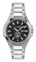 Laden Sie das Bild in den Galerie-Viewer, Plein Sport Herren Uhr Analog Quarz TIGERMASTER PS7BA0724 Edelstahl