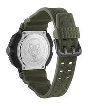 Laden Sie das Bild in den Galerie-Viewer, Plein Sport Unisex Uhr Analog Quarz TIGER POWER IP Gun / grün PSEDA0524 PU