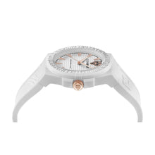 Laden Sie das Bild in den Galerie-Viewer, Plein Sport Unisex Uhr Analog Quarz LASERSTRIKE Weiss PSFGA0125 Silikon