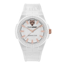 Laden Sie das Bild in den Galerie-Viewer, Plein Sport Unisex Uhr Analog Quarz LASERSTRIKE Weiss PSFGA0125 Silikon