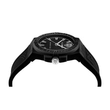 Laden Sie das Bild in den Galerie-Viewer, Plein Sport Unisex Uhr Analog Quarz LASERSTRIKE Schwarz PSFGA0225 Silikon