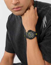 Laden Sie das Bild in den Galerie-Viewer, Plein Sport Herren Uhr Analog Quarz TIGERMASTER PRO PSLGA0125 Silikon