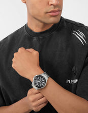 Laden Sie das Bild in den Galerie-Viewer, Plein Sport Herren Uhr Analog Quarz TIGERMASTER PRO PSLGA0425 Edelstahl