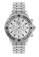 Laden Sie das Bild in den Galerie-Viewer, Plein Sport Herren Uhr Chronograph Analog Quarz GLAM CHRONO PSMEA0424 Edelstahl