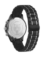 Laden Sie das Bild in den Galerie-Viewer, Plein Sport Herren Uhr Chronograph Analog Quarz GLAM CHRONO PSMEA0524 Edelstahl