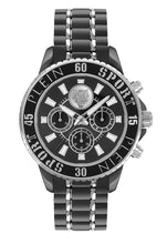 Laden Sie das Bild in den Galerie-Viewer, Plein Sport Herren Uhr Chronograph Analog Quarz GLAM CHRONO PSMEA0524 Edelstahl