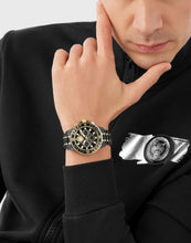 Laden Sie das Bild in den Galerie-Viewer, Plein Sport Herren Uhr Chronograph Analog Quarz GLAM CHRONO PSMEA0624 Edelstahl