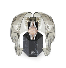 Laden Sie das Bild in den Galerie-Viewer, Philipp Plein Damen Uhr Analog Quarz DATE SUPERLATIVE PW2BA0423 Edelstahl