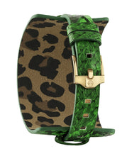 Laden Sie das Bild in den Galerie-Viewer, Philipp Plein Damen Uhr Analog Quarz LA JUNGLE DE PLEIN PW6FA0225 Leder