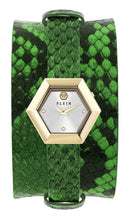 Laden Sie das Bild in den Galerie-Viewer, Philipp Plein Damen Uhr Analog Quarz LA JUNGLE DE PLEIN PW6FA0225 Leder