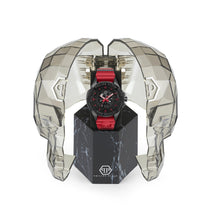 Laden Sie das Bild in den Galerie-Viewer, Philipp Plein Unisex Uhr Analog Quarz THE $KULL PWAAA2424 Silikon
