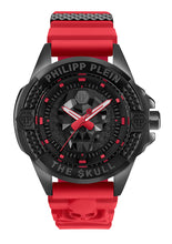 Laden Sie das Bild in den Galerie-Viewer, Philipp Plein Unisex Uhr Analog Quarz THE $KULL PWAAA2424 Silikon