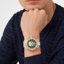 Laden Sie das Bild in den Galerie-Viewer, Philipp Plein Herren Uhr Analog Quarz THE $KULL PWAAA2825 Edelstahl