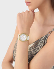 Laden Sie das Bild in den Galerie-Viewer, Philipp Plein Damen Uhr Analog Quarz QUEEN PWCDA0324 Leder