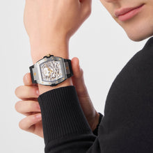 Laden Sie das Bild in den Galerie-Viewer, Philipp Plein Herren Uhr Automatik THE $KELETON 2.0 PWJFA0825 Silikon