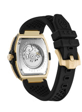Laden Sie das Bild in den Galerie-Viewer, Philipp Plein Herren Uhr Automatik THE $KELETON FROSTED PWJFA1025 Silikon