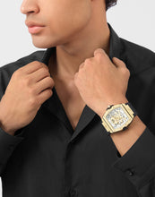 Laden Sie das Bild in den Galerie-Viewer, Philipp Plein Herren Uhr Automatik THE $KELETON FROSTED PWJFA1025 Silikon
