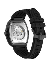Laden Sie das Bild in den Galerie-Viewer, Philipp Plein Herren Uhr Automatik THE $KELETON FROSTED PWJFA1125 Silikon