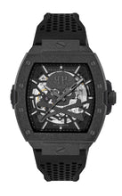 Laden Sie das Bild in den Galerie-Viewer, Philipp Plein Herren Uhr Automatik THE $KELETON FROSTED PWJFA1125 Silikon