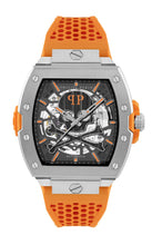 Laden Sie das Bild in den Galerie-Viewer, Philipp Plein Herren Uhr Automatik THE SKELETON LIMITED EDITION PWJFA1225 Silikon