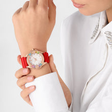 Laden Sie das Bild in den Galerie-Viewer, Philipp Plein Damen Uhr Analog Quarz PLEIN MAJESTY PWOFA0325 Silikon